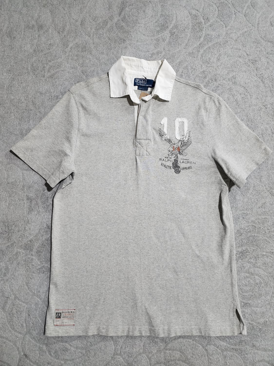 **폴로 랄프로렌 이글 그래픽 반팔 카라티 M 상품이미지1