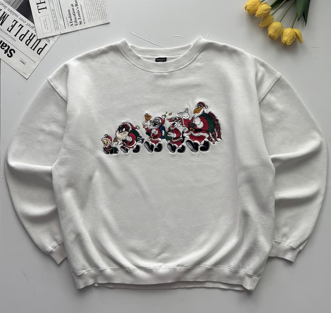 워너브라더스 루니툰 크리스마스 빈티지 맨투맨 상품이미지2