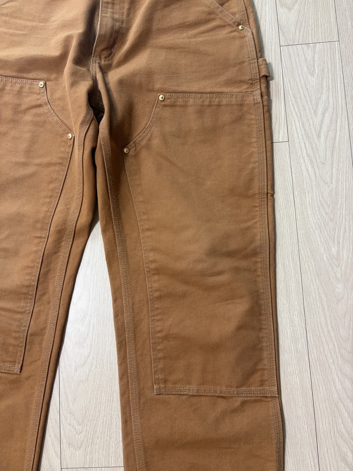 빈티지 90s 칼하트 더블니 32/30 브라운  상품이미지3