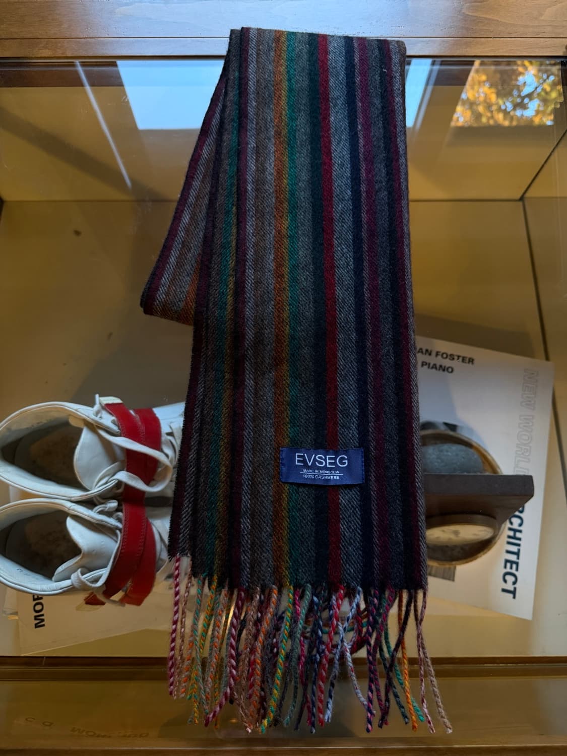 Evseg 캐시미어 머플러 상품이미지5