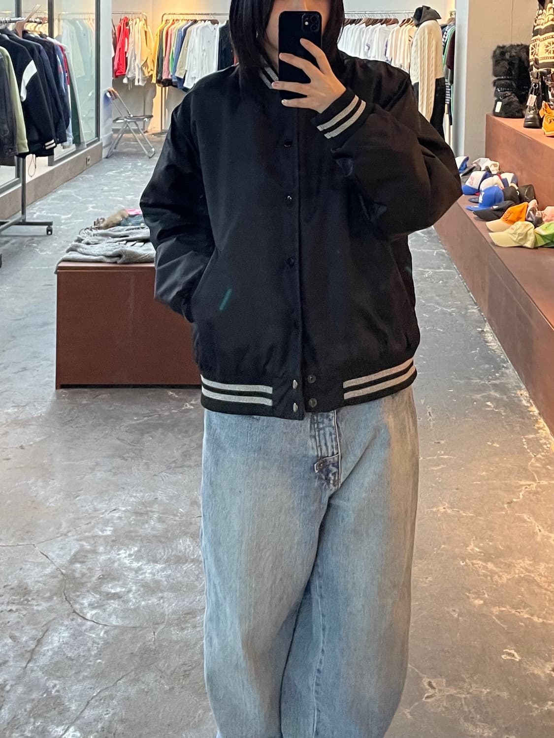 스투시 시퀸사틴 다이스 자켓 H915 상품이미지2