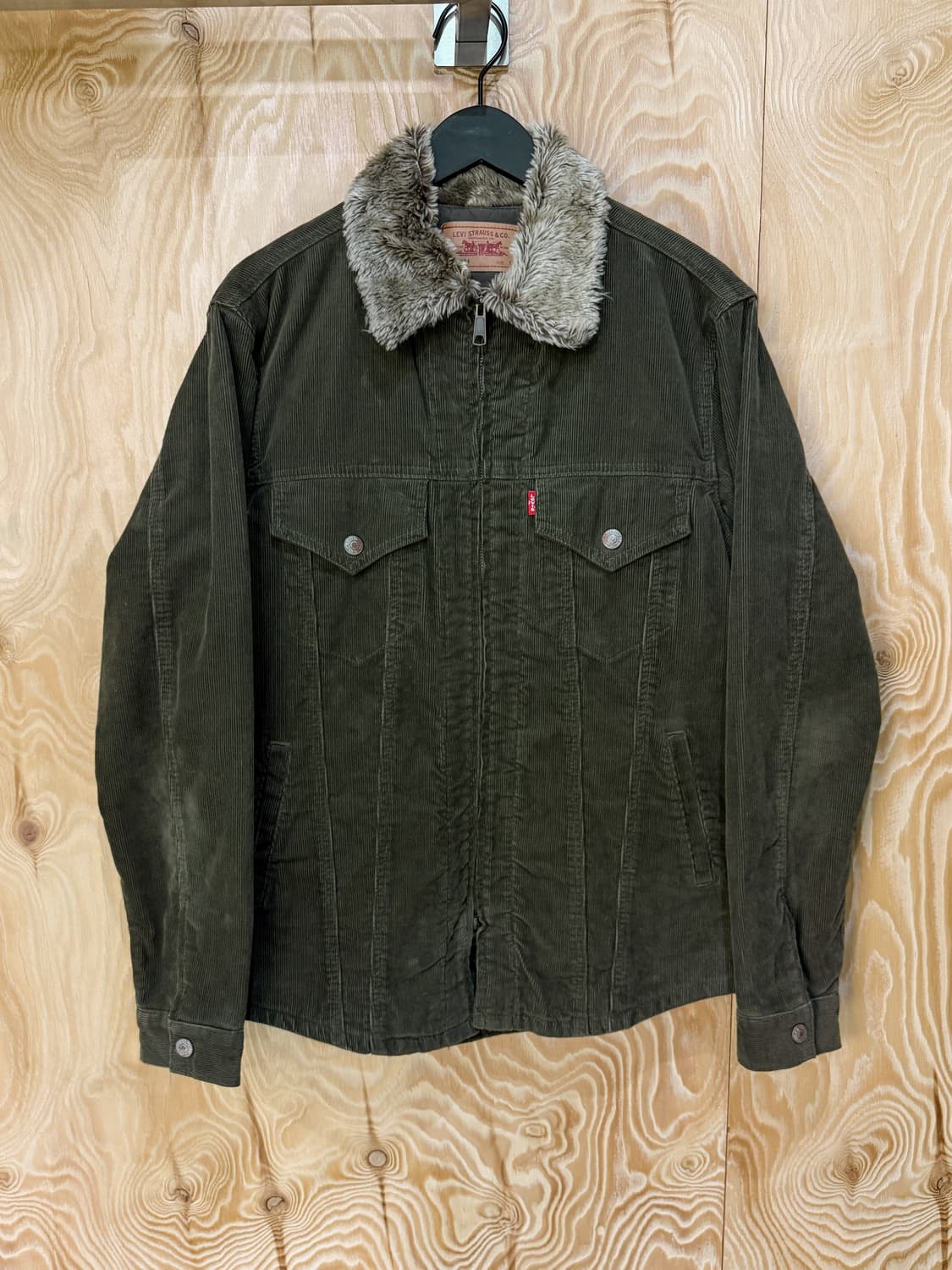 리바이스 제팬 포우 퍼카라 코듀로이 트러커 자켓 상품이미지1