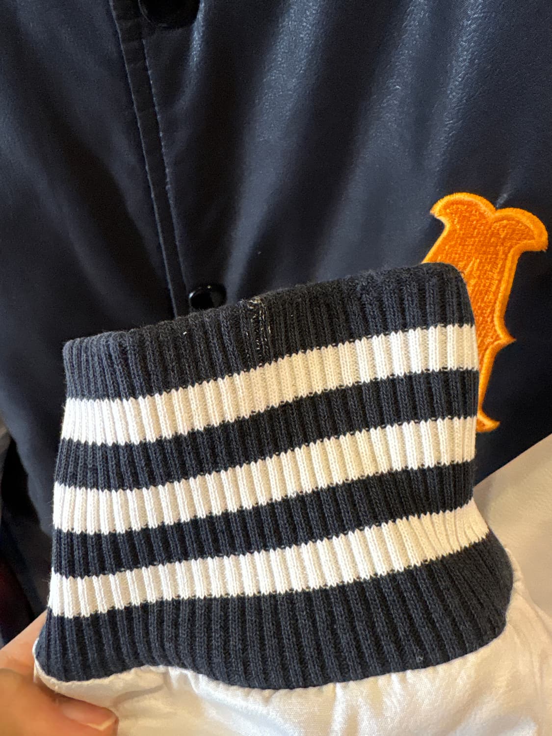 아디다스 스펠아웃 스타디움 바시티 자켓 상품이미지8