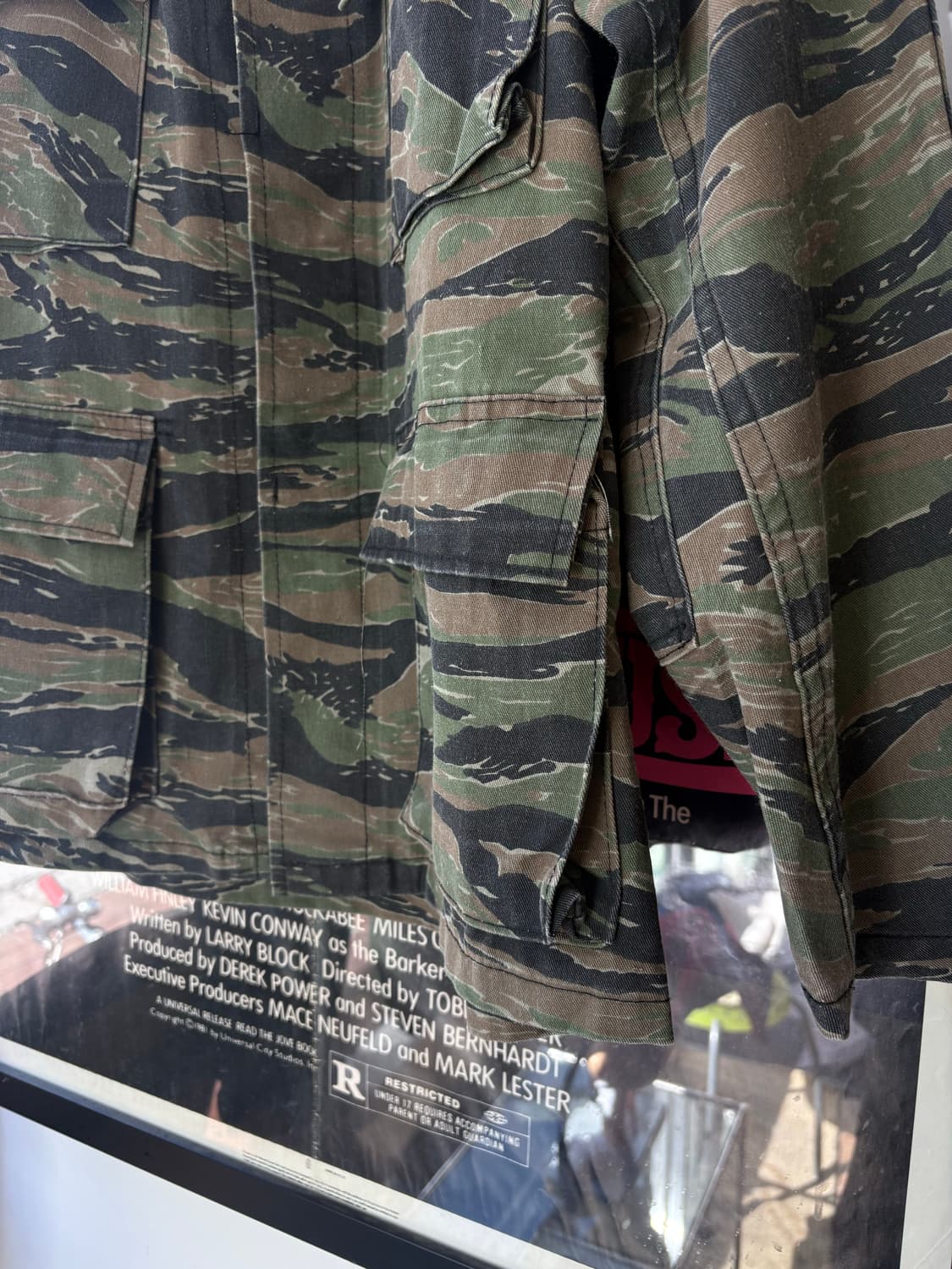 90s US Army 타이거 카모 오버셔츠  상품이미지3