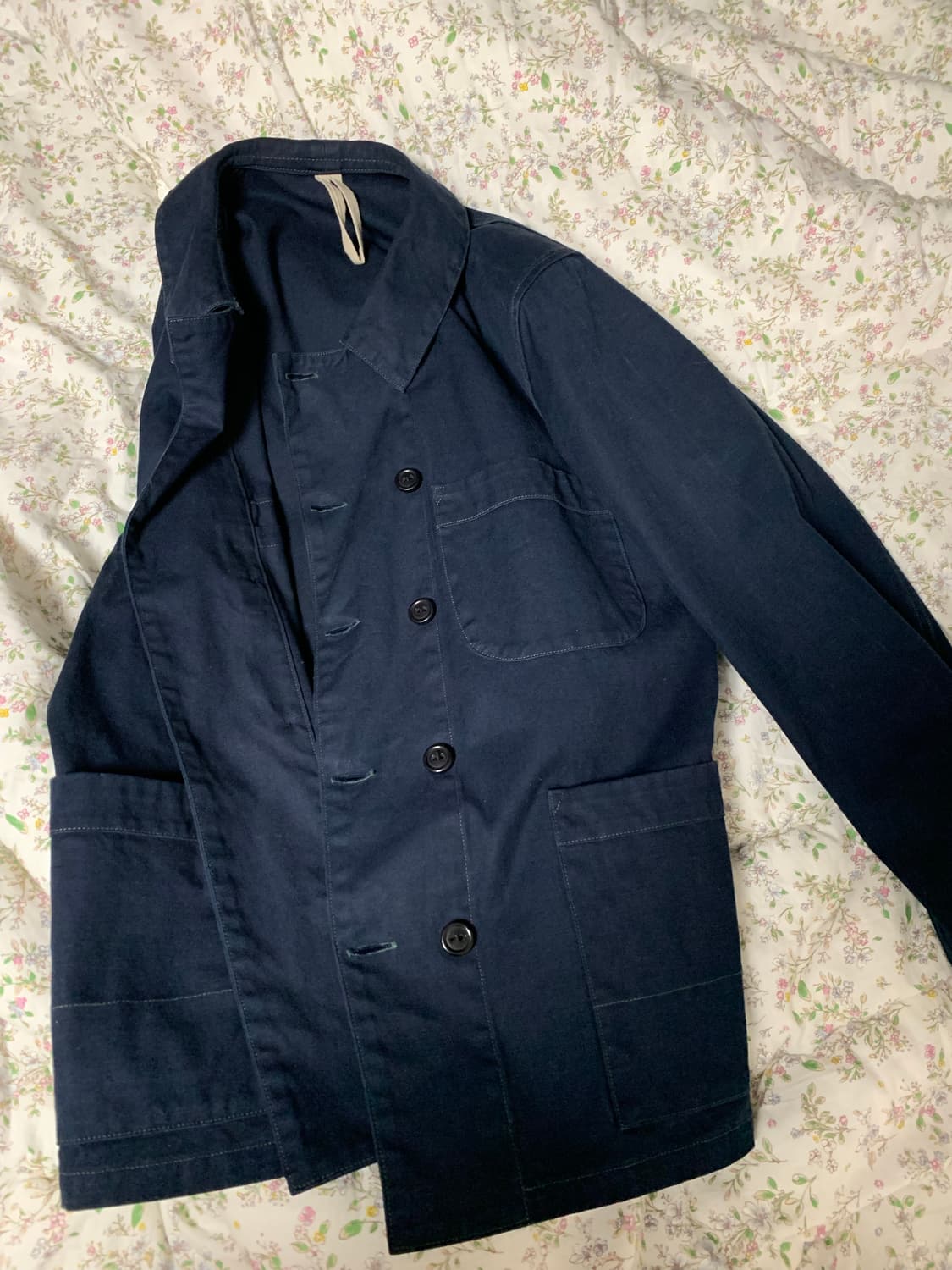 Coherence 코히어런스 kees 네이비 더블 워크자켓 M 상품이미지3