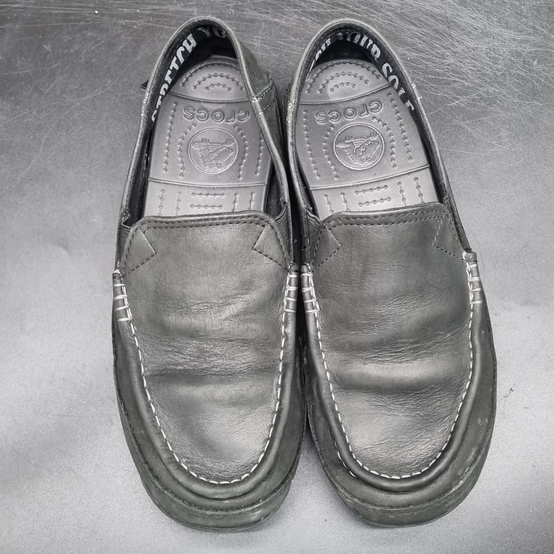 크록스 스트레치솔 레더로퍼 260 상품이미지2