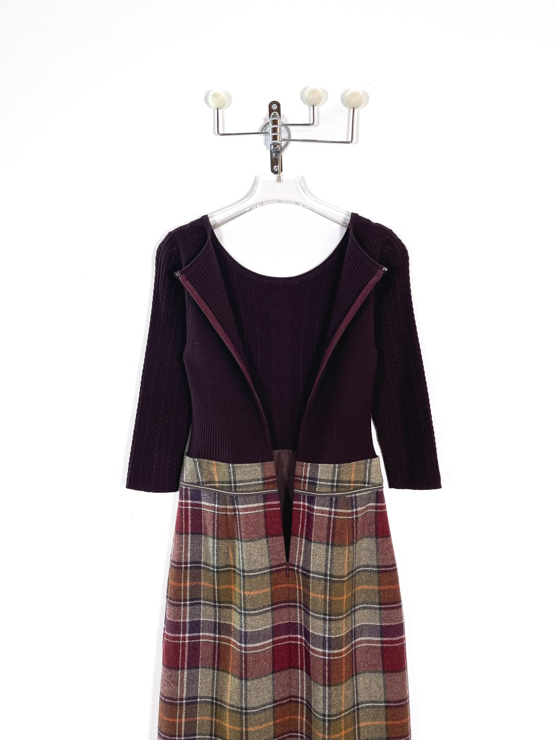 꾸레쥬 울 니트 원피스 상품이미지7