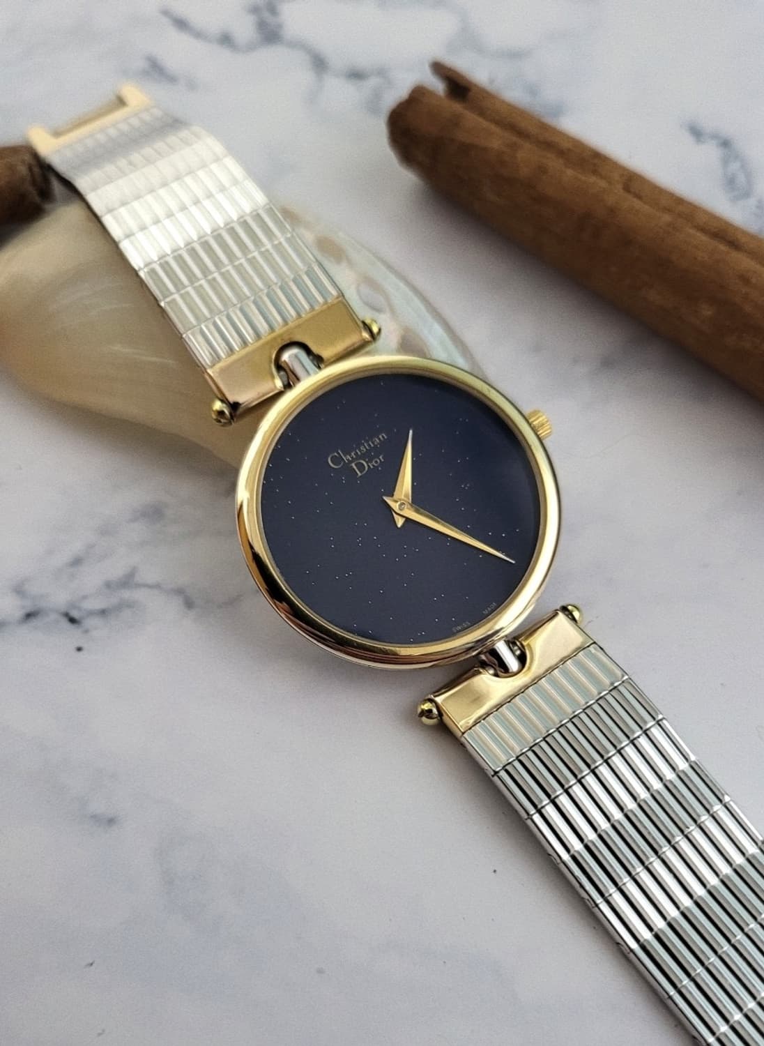 정품 크리스찬디올 3026 나이트 블루 남여공용 시계 상품이미지1