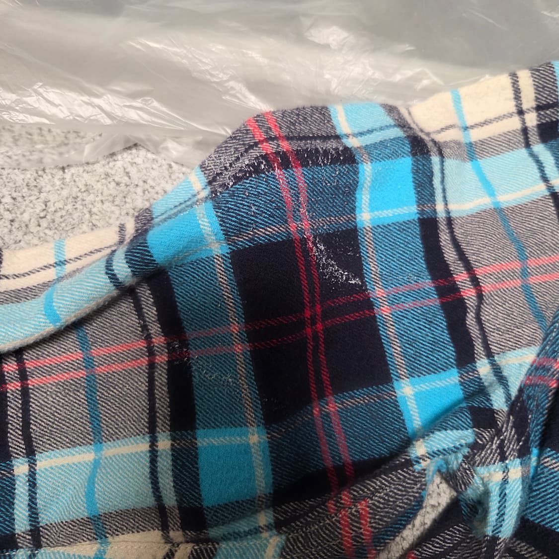 American Eagle 헤리티지 플란넬 체크 셔츠 L(100) 상품이미지8