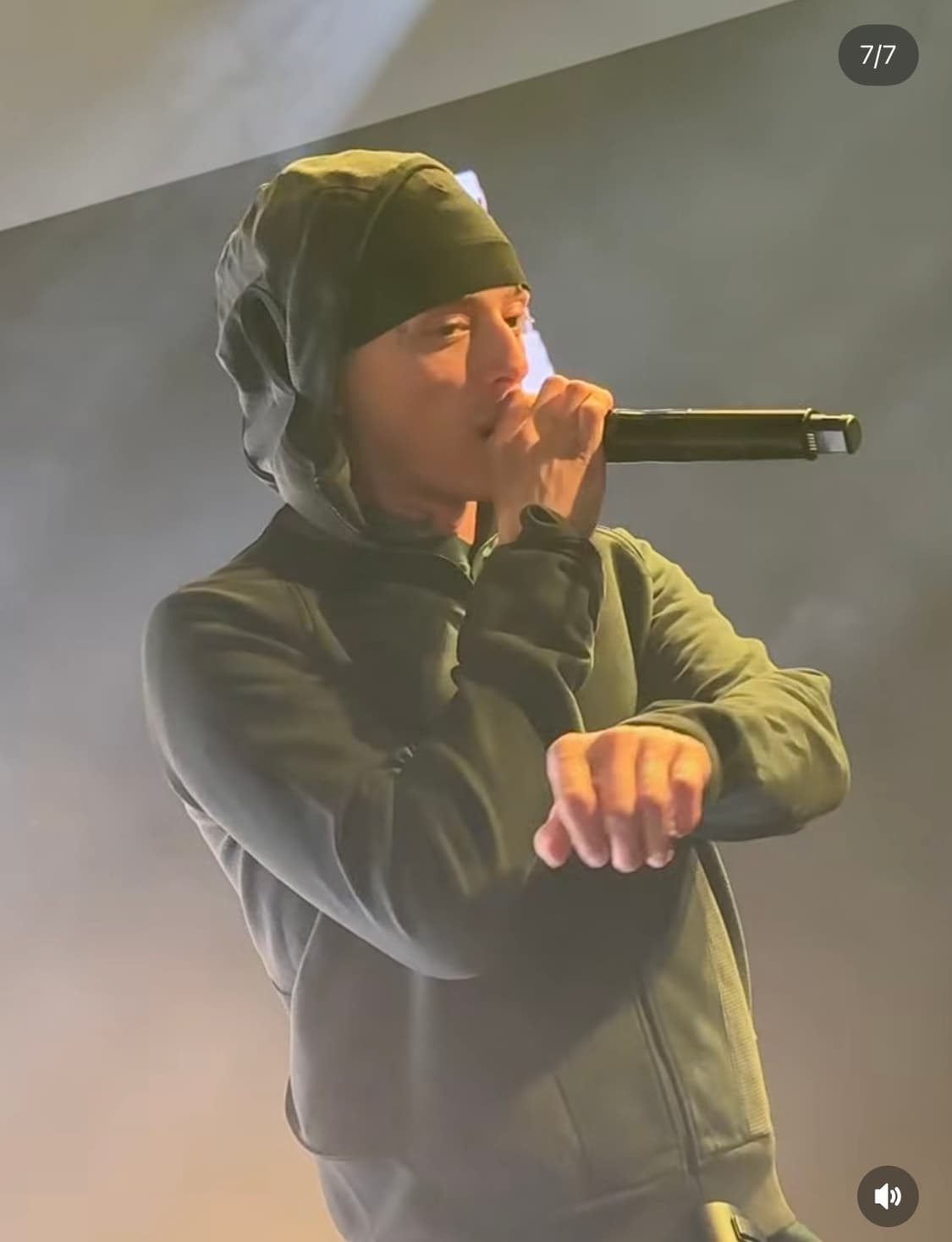 센트럴씨착용) 혜인서 25fw Slashed Zip Hoodie 4 챠콜 상품이미지2