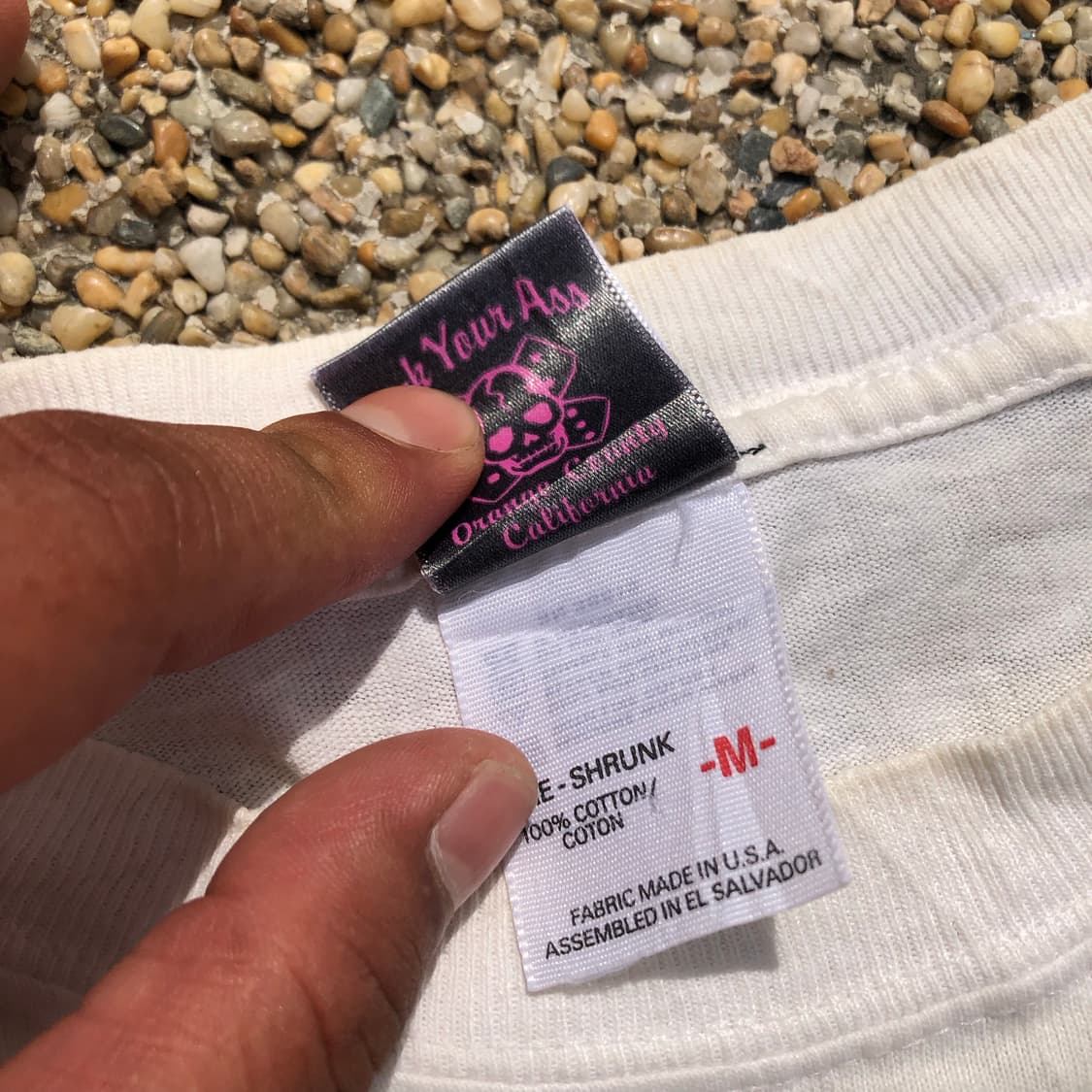 [M] 빈티지 Star Fuxxxxx 프린트 티셔츠 상품이미지4