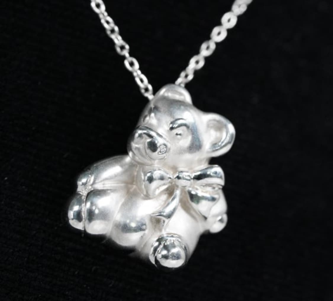 티파니앤코 곰돌이 목걸이 팝니다 상품이미지1