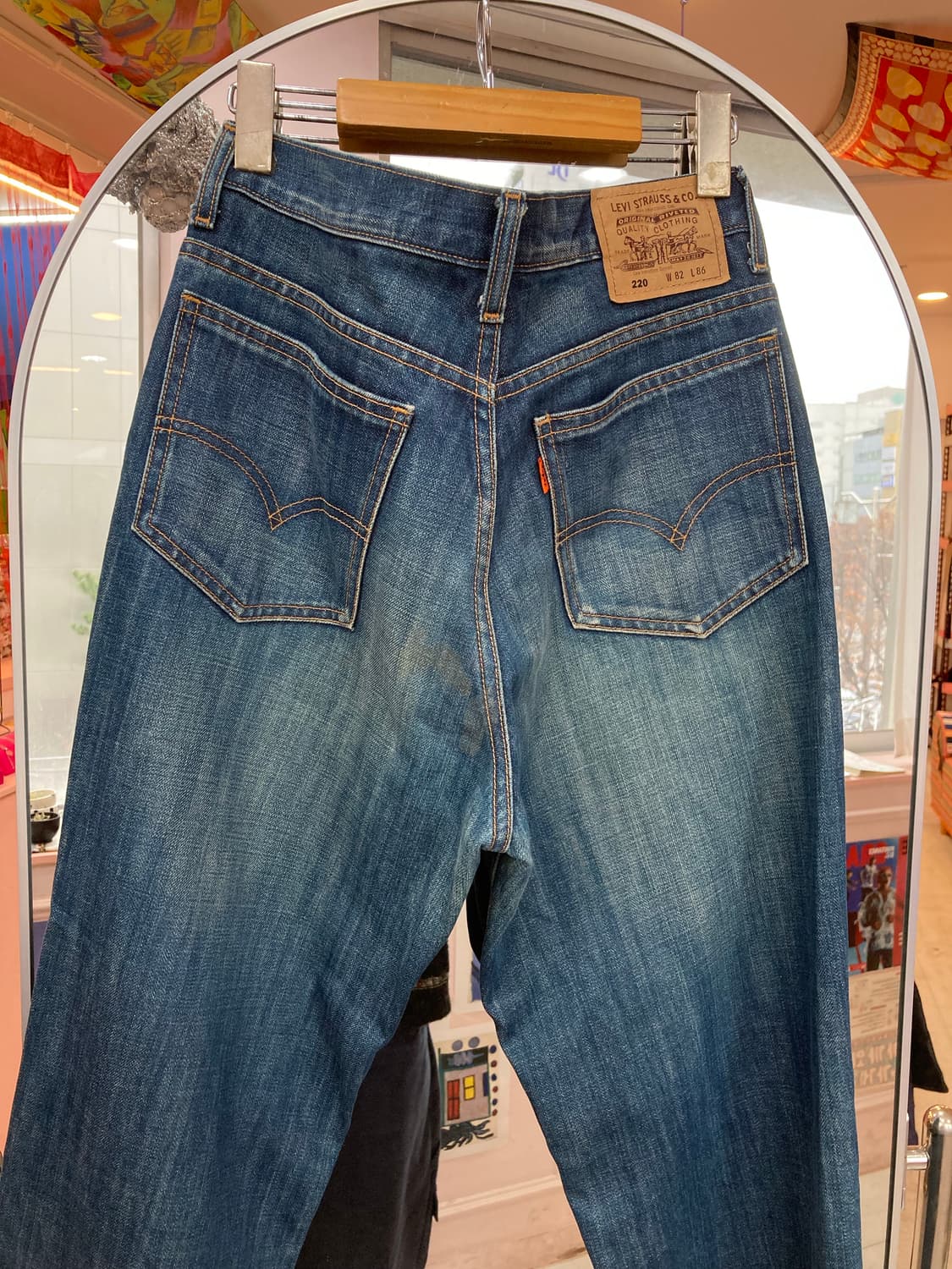 리바이스 LEVIS 데님 일자 팬츠 상품이미지6