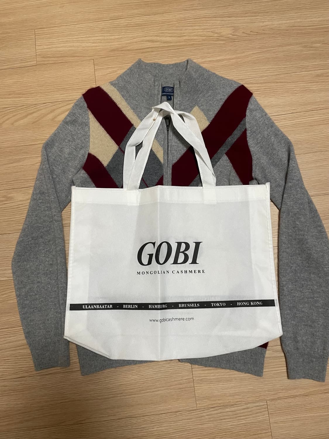 GOBI 고비 캐시미어 가디건 상품이미지2