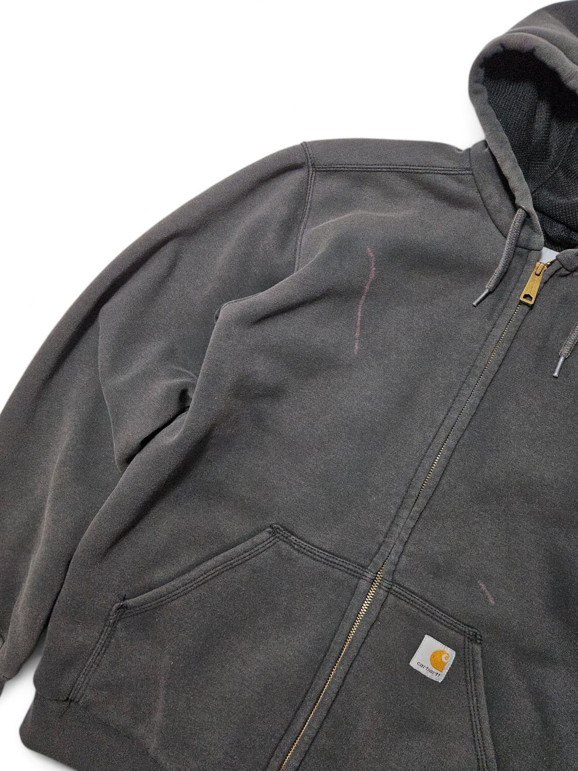 칼하트 썬페이딩 하드페이딩 써멀 후드집업 S 100 상품이미지4