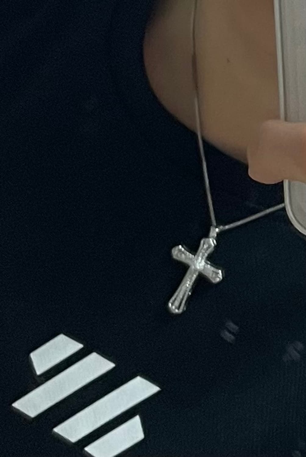 빈티지 십자가 목걸이 상품이미지1