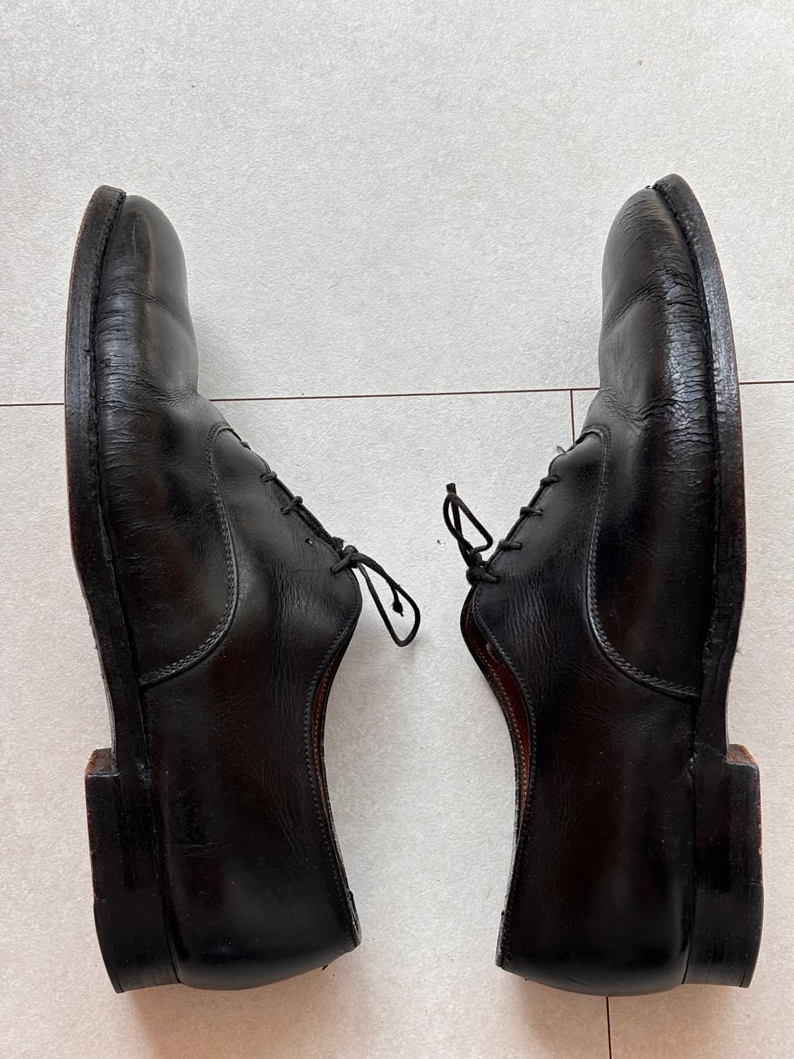 Vintage Alden 932 Plain Toe Blucher 8D 상품이미지4