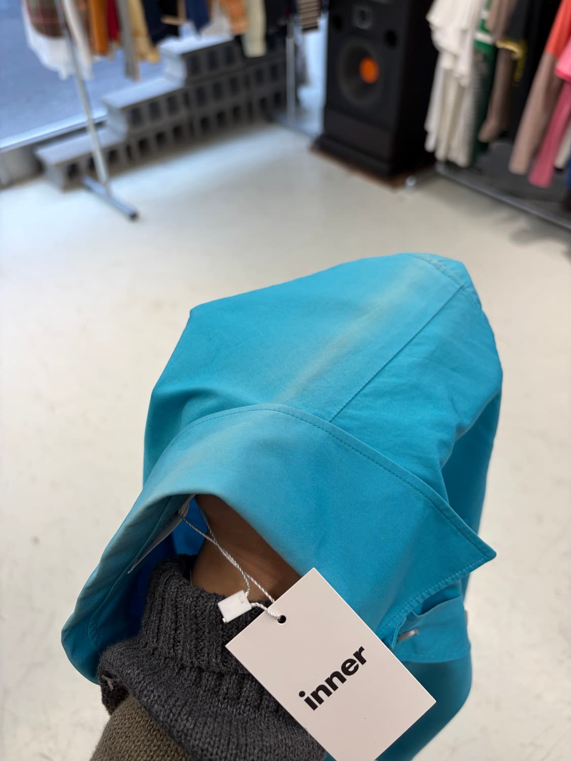 Jil Sander 비비드 블루 미니멀 셔츠 상품이미지8