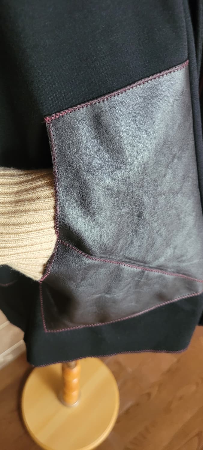 (여성77~88사이즈)여성 칠부 디자이너 자켓(보석단추) 상품이미지4