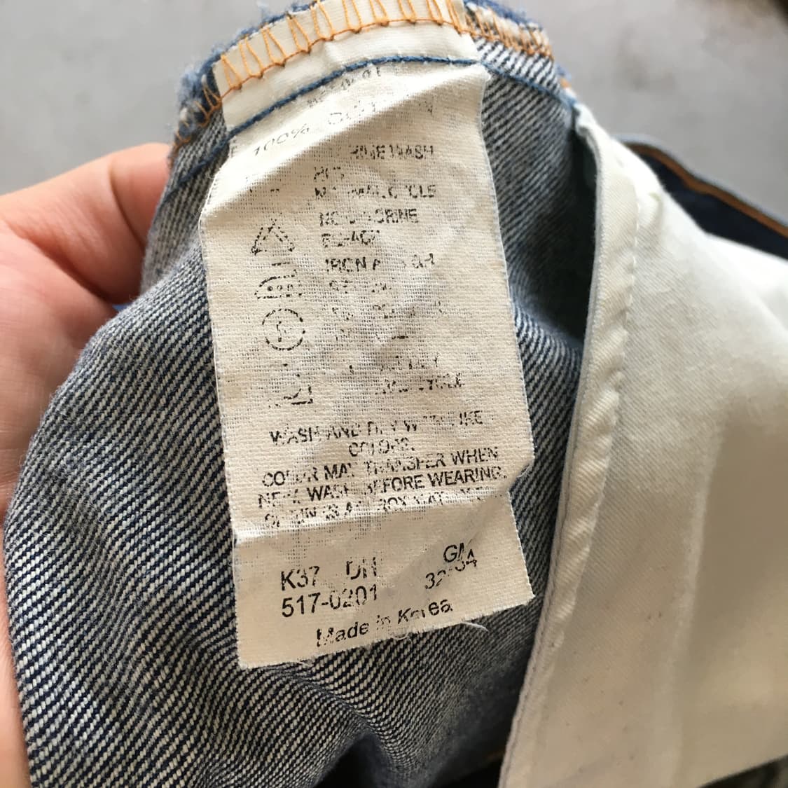 2000’s Made In KOREA Levi’s 517 Denim 상품이미지5