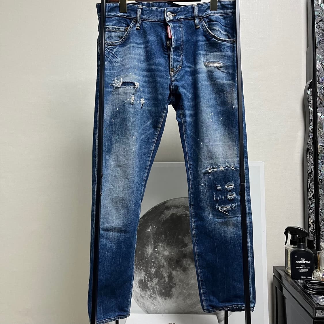 정품 52) 디스퀘어드 2 디스디테일 미드블루 쿨가이 데님 청바지 상품이미지1