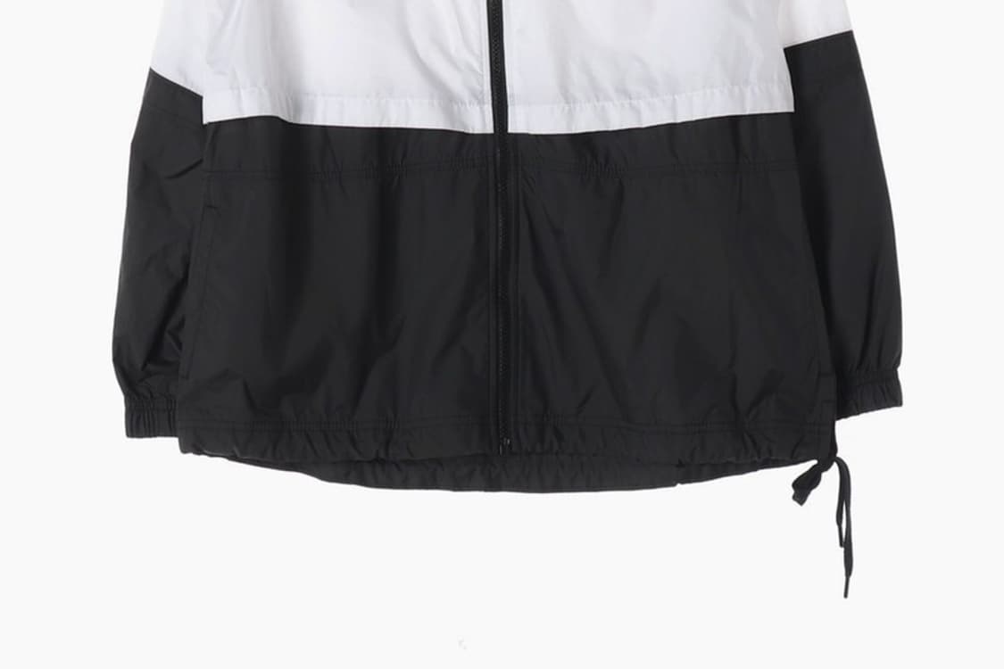 나이키 블랙 화이트 배색 윈드브레이커 S 상품이미지4