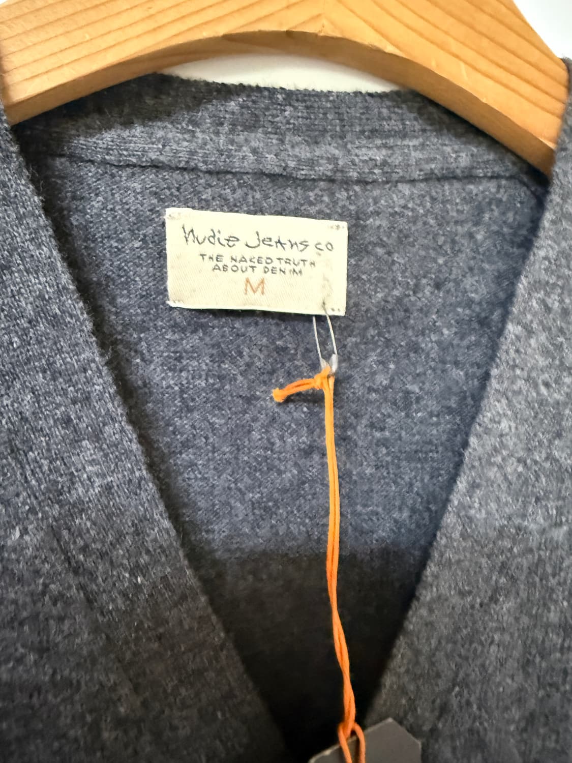 누디진 그레이 가디건 M 사이즈 상품이미지2