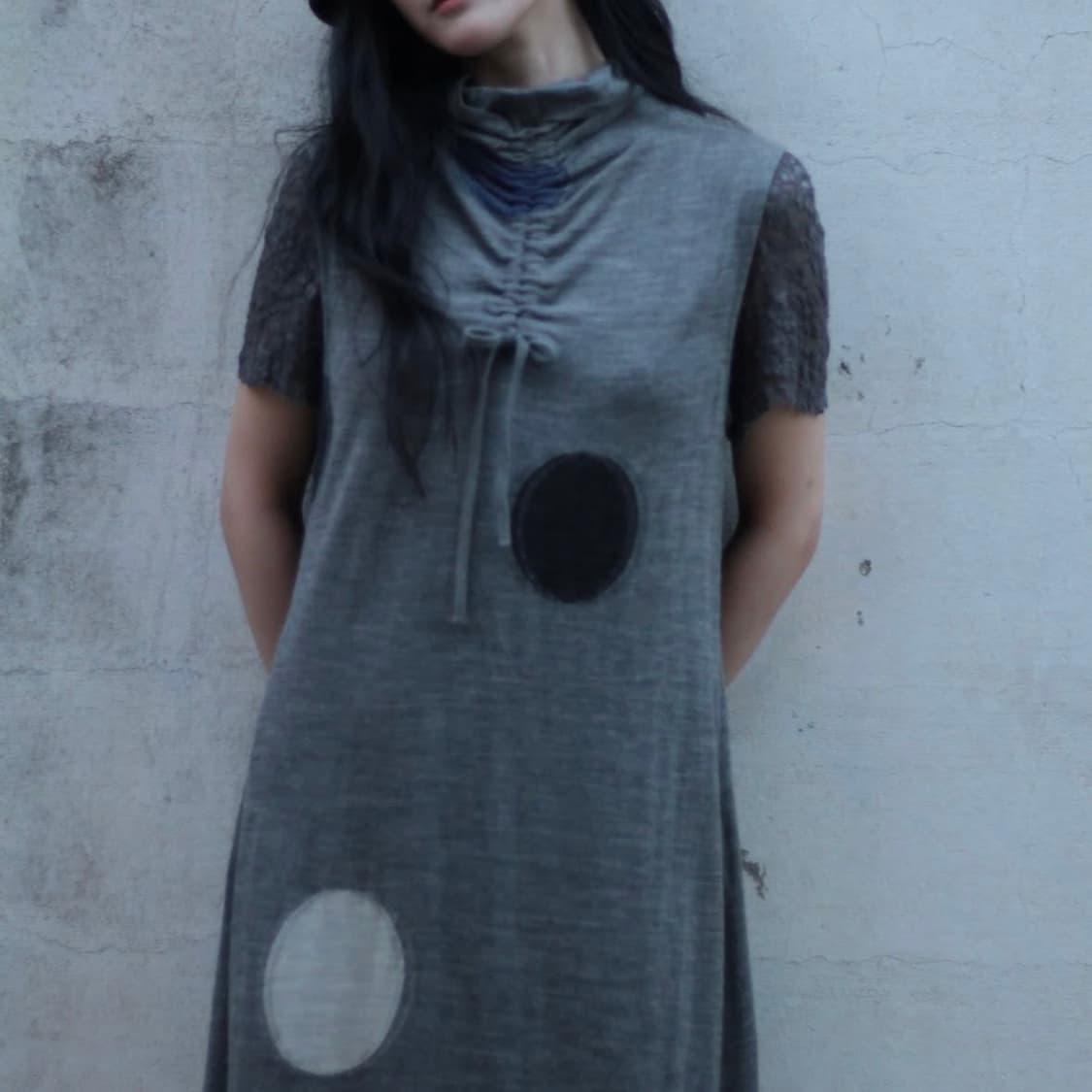 Polka Dot Ruched Dress 상품이미지3