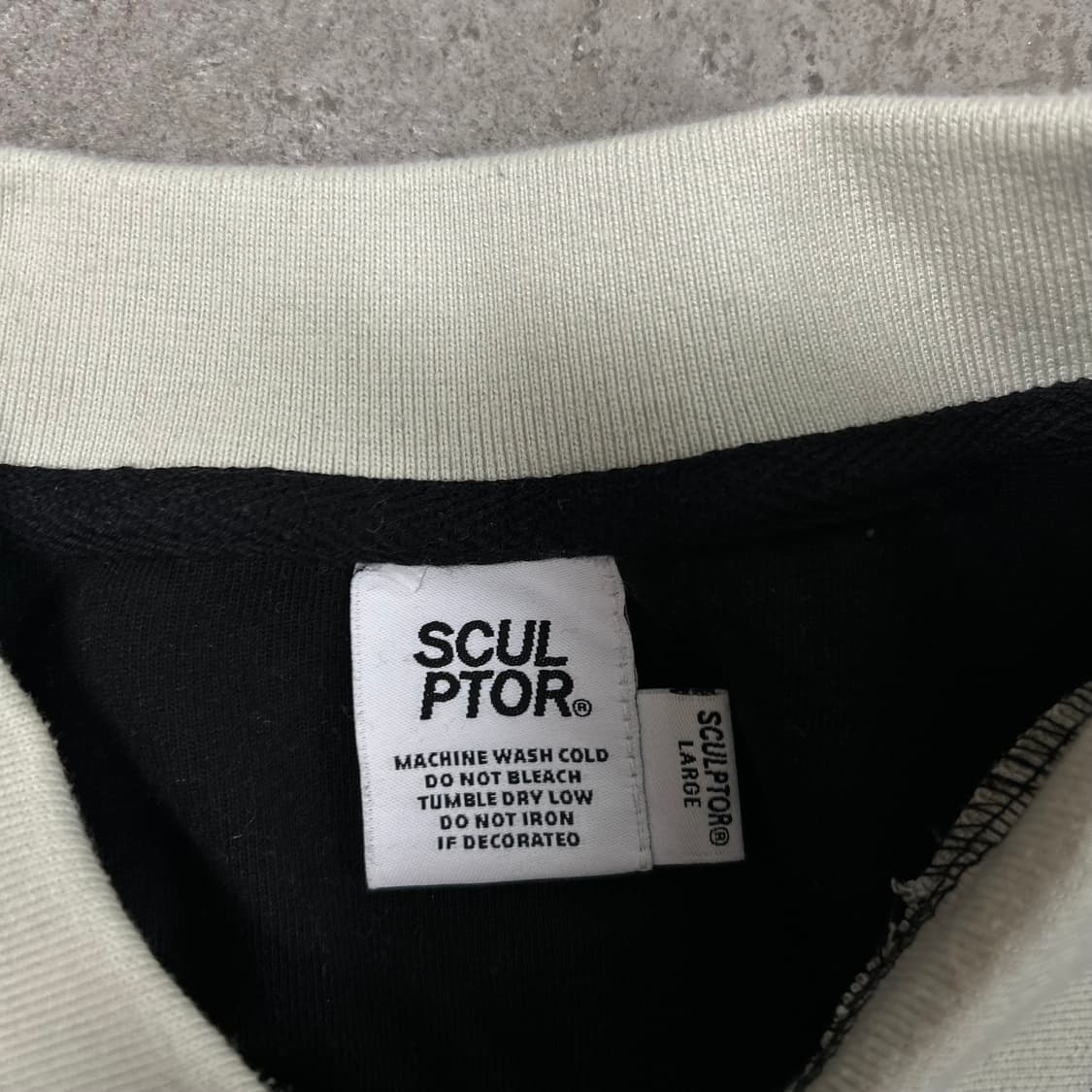 스컬프터 벨루어 벨벳 긴팔 져지[1595] 상품이미지7