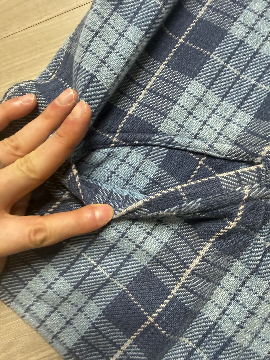 더블알엘 rrl 체크 셔츠 자켓 xl 상품이미지6