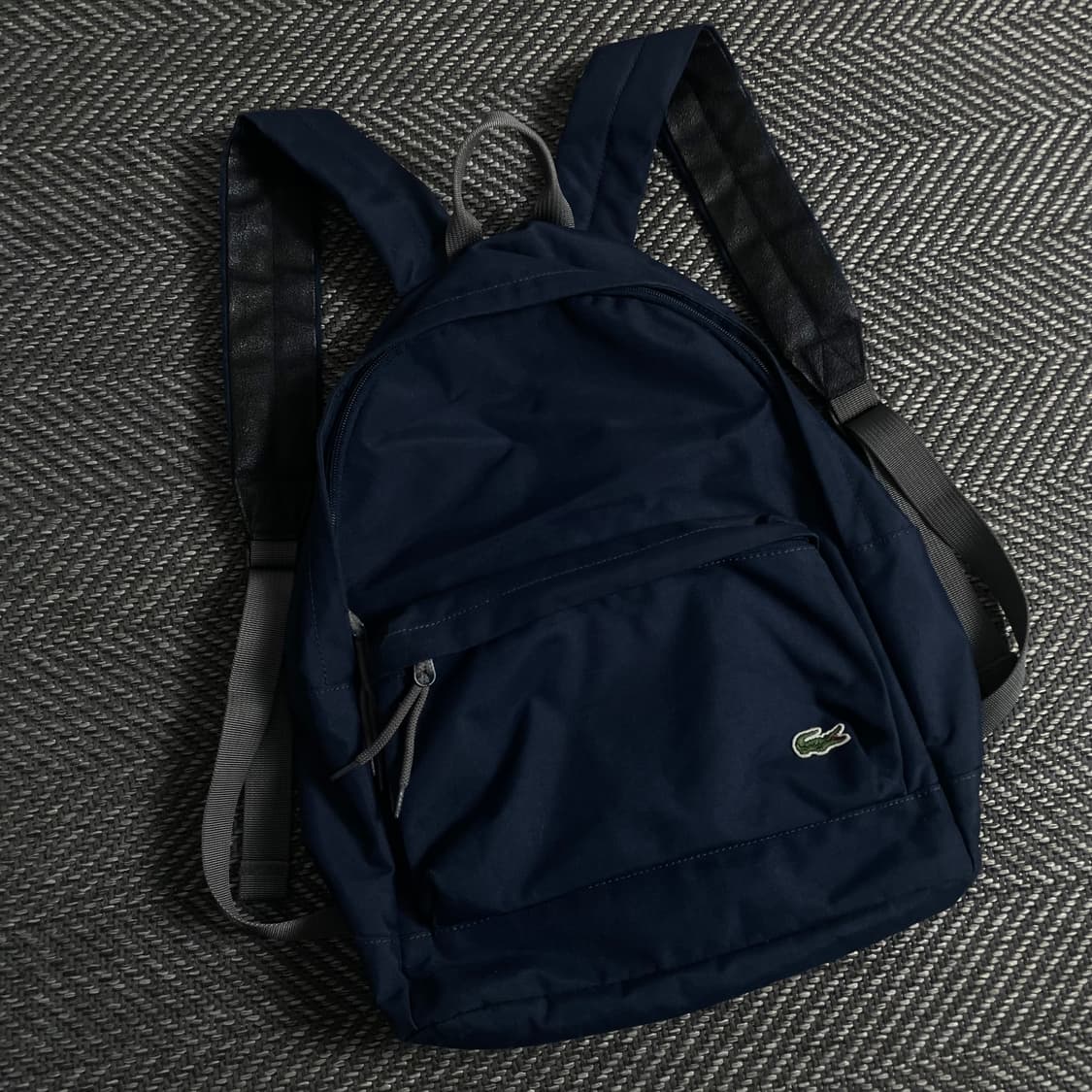 라코스테 자수로고 미니멀 포켓 백팩y 3509 상품이미지1