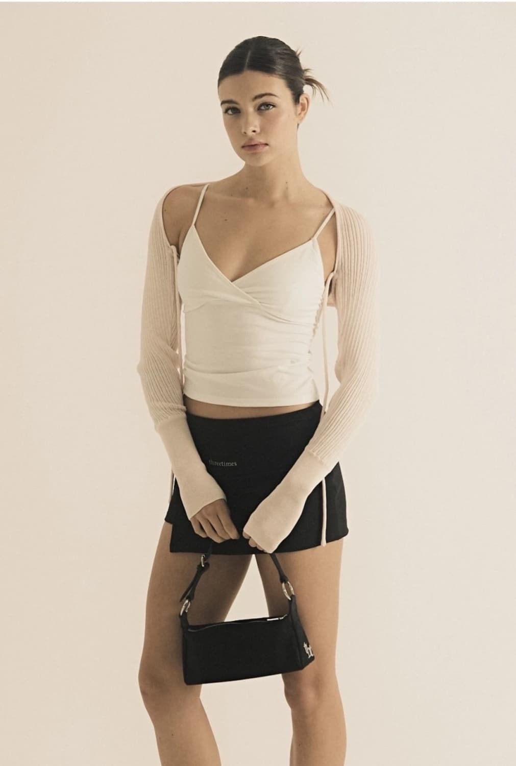 쓰리타임즈 릿볼레로 핑크 상품이미지3