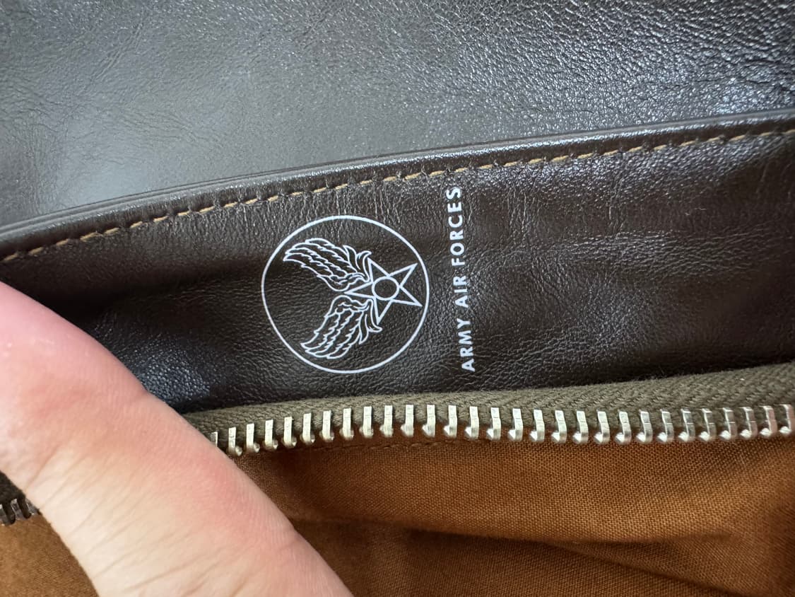 아카펠라클로딩 Lot.120 A-2 말가죽 44 상품이미지7