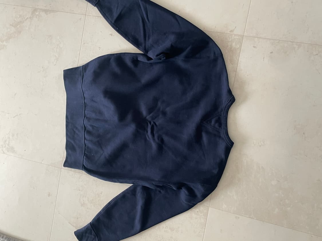 폴로 맨투맨 네이비 s 상품이미지2