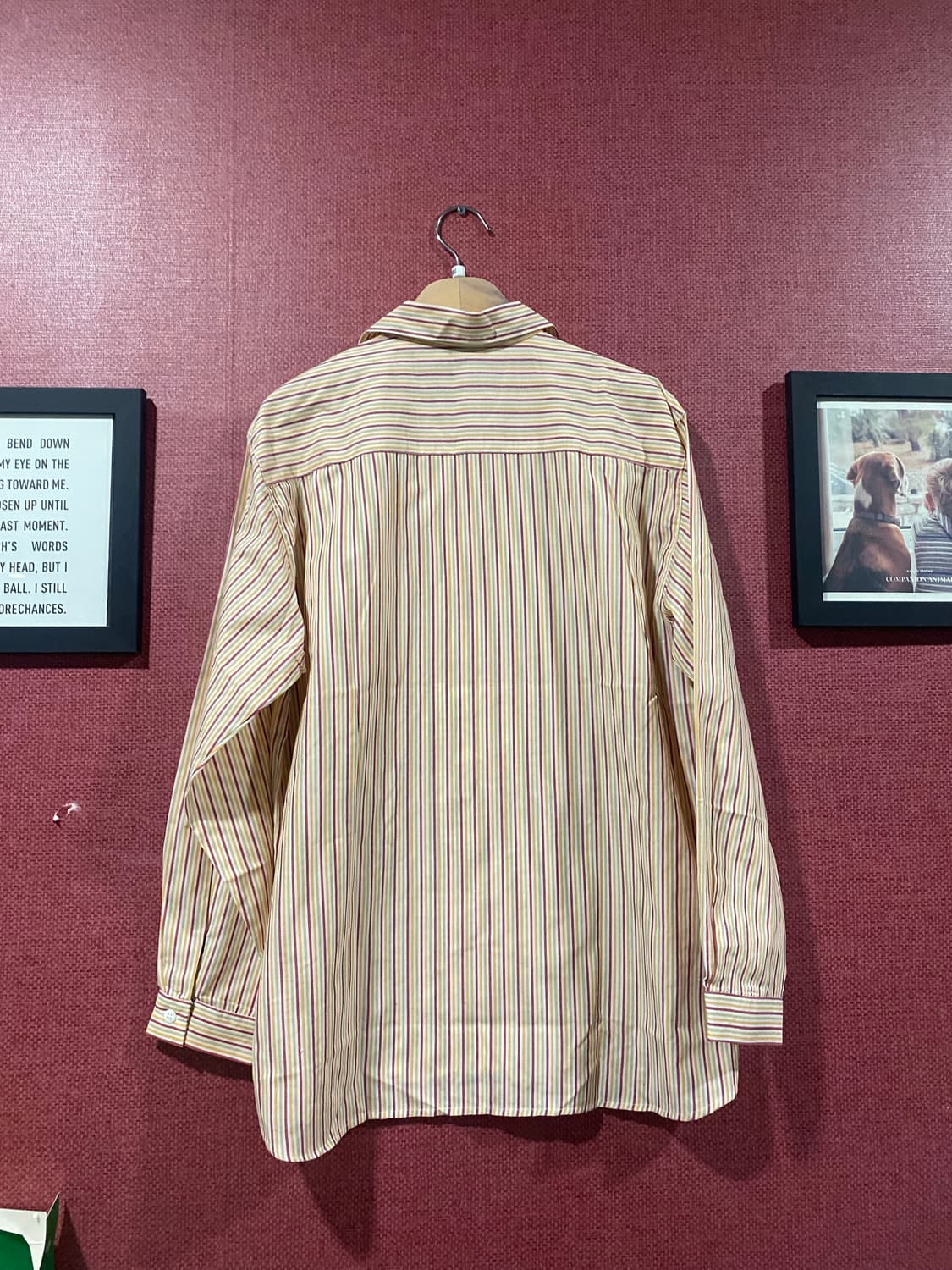 Helene de Michel 스트라이프 셔츠 L 상품이미지3