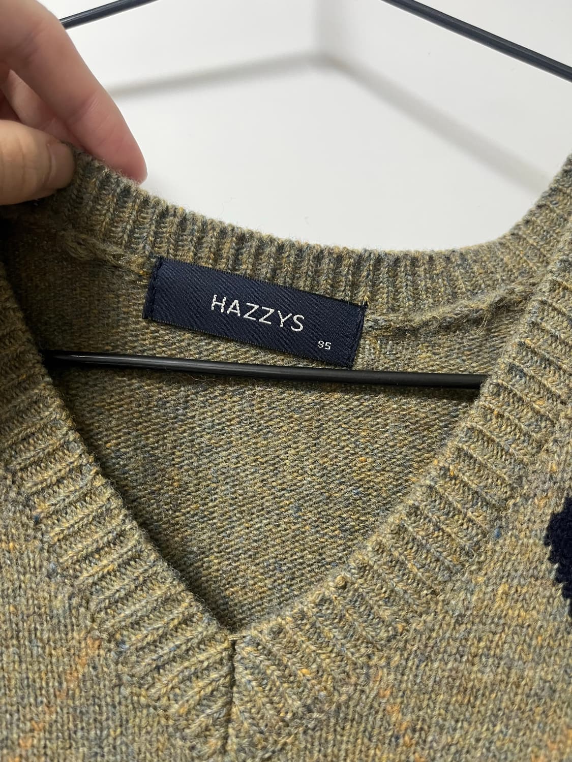 hazzys 니트 베스트 상품이미지2