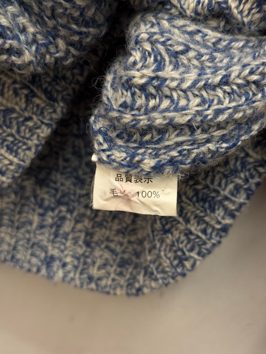 OLD ENGLAND Shawl Collar Knit Sweater 상품이미지7