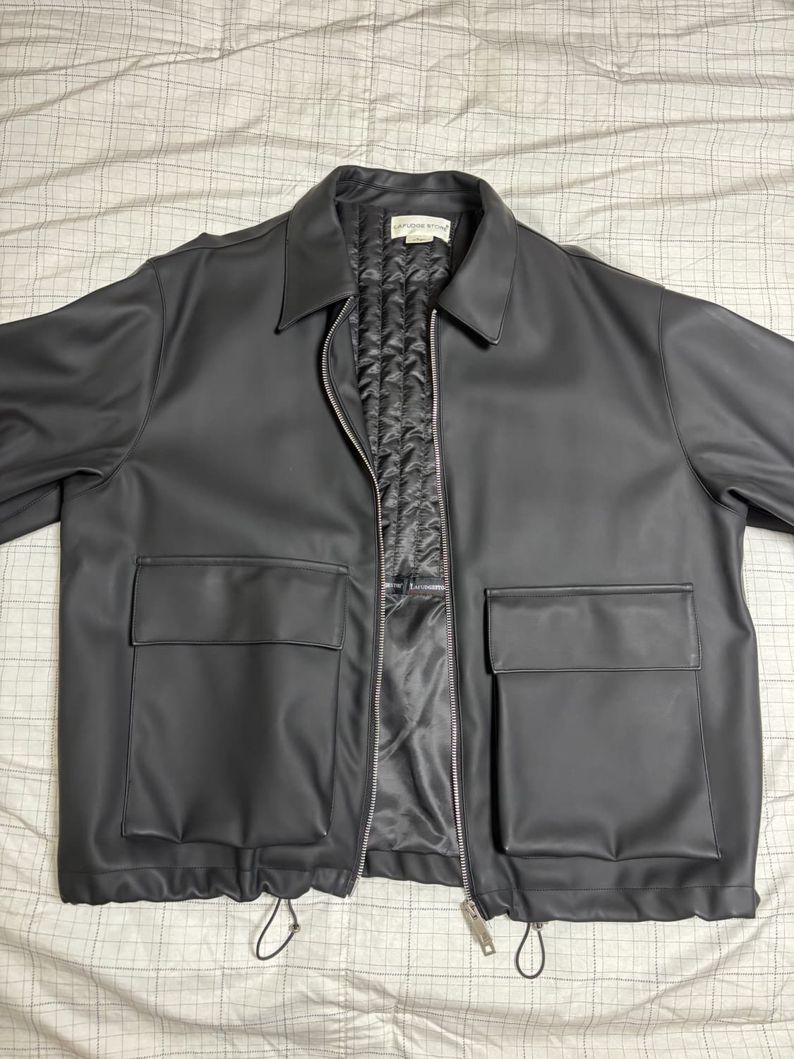 LAFUDGE STORE 레더 자켓 / L / 블랙 상품이미지1