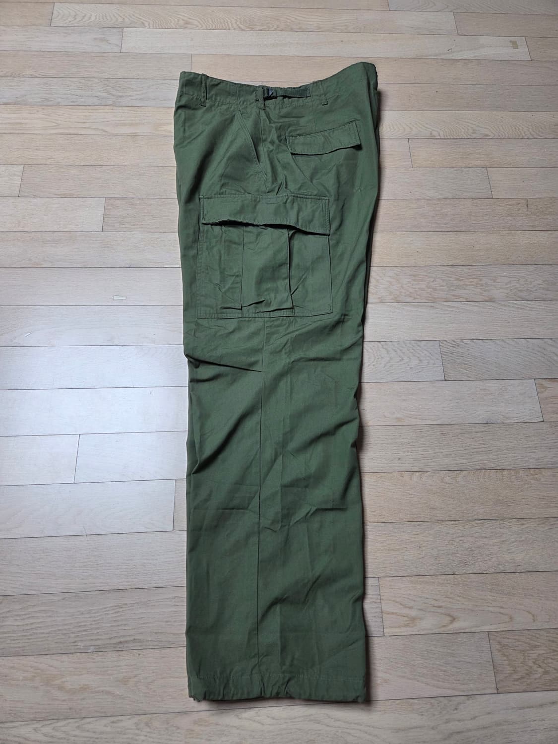 미군 오리지날 정글퍼티그 바지.L.R.새제품.67년도산
  상품이미지3