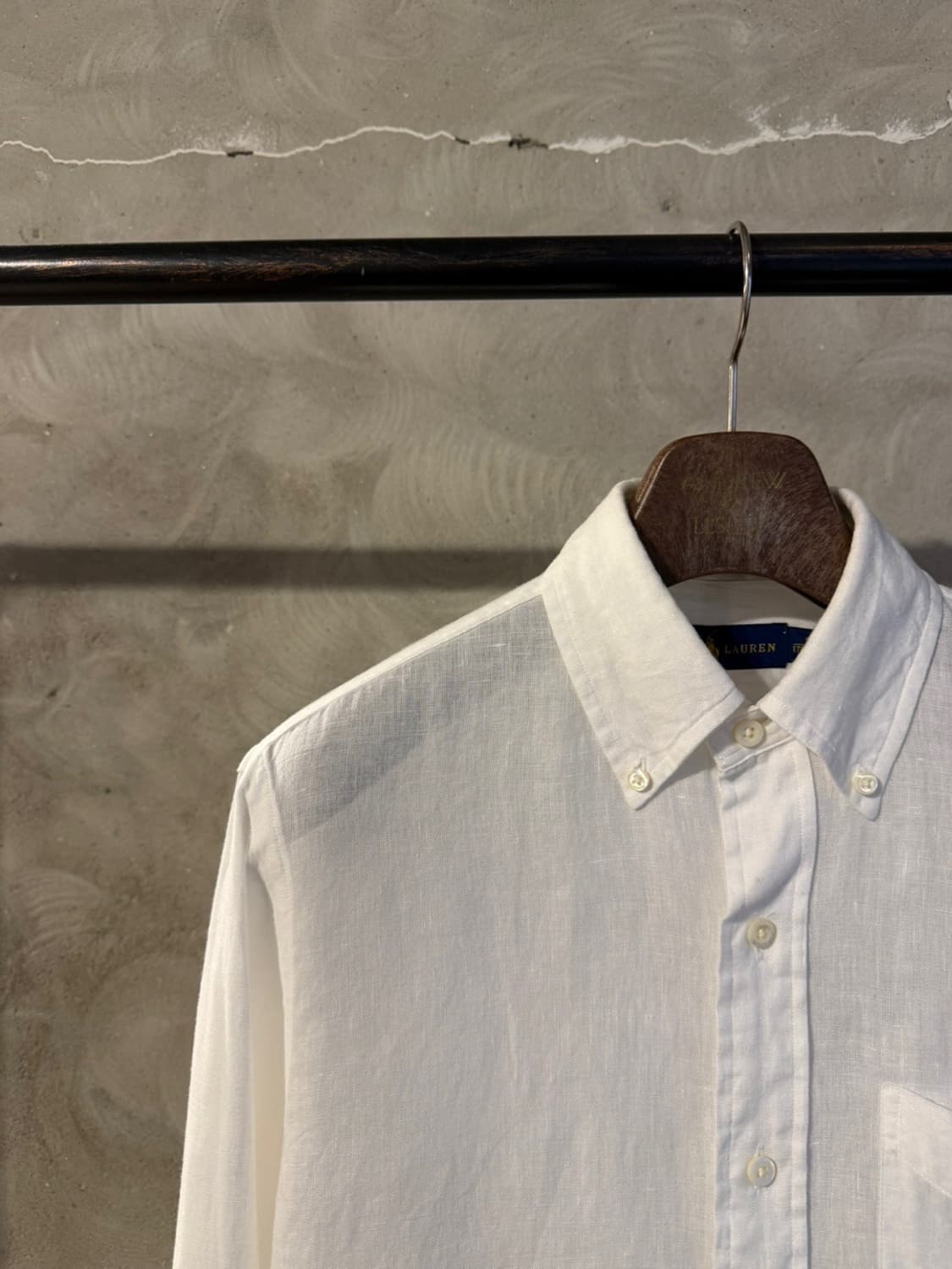 폴로 랄프로렌 리넨 버튼다운 셔츠 100 상품이미지6