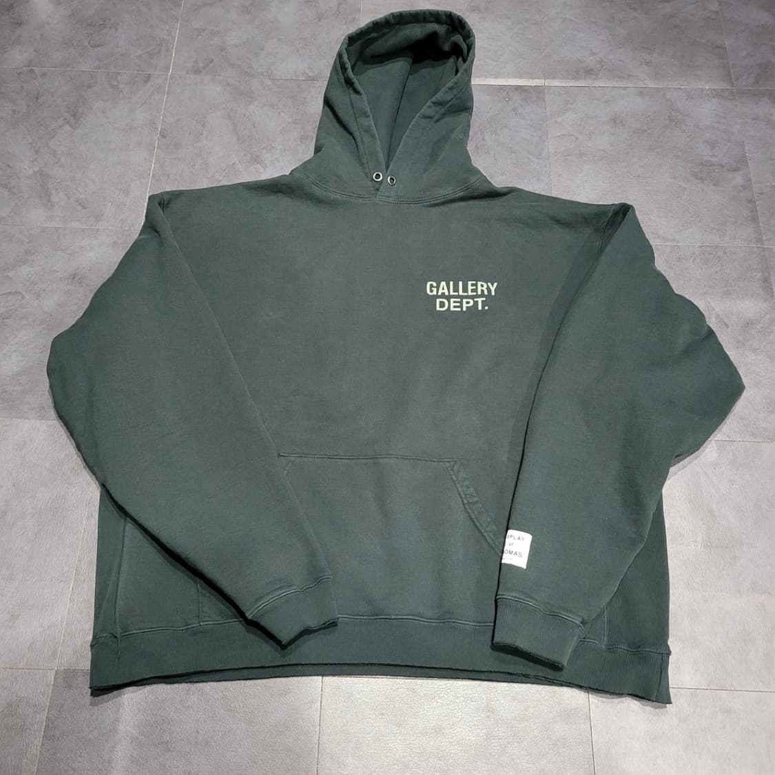 갤러리디파트먼트 90S 빈티지 블랙 후드티 XL 상품이미지2