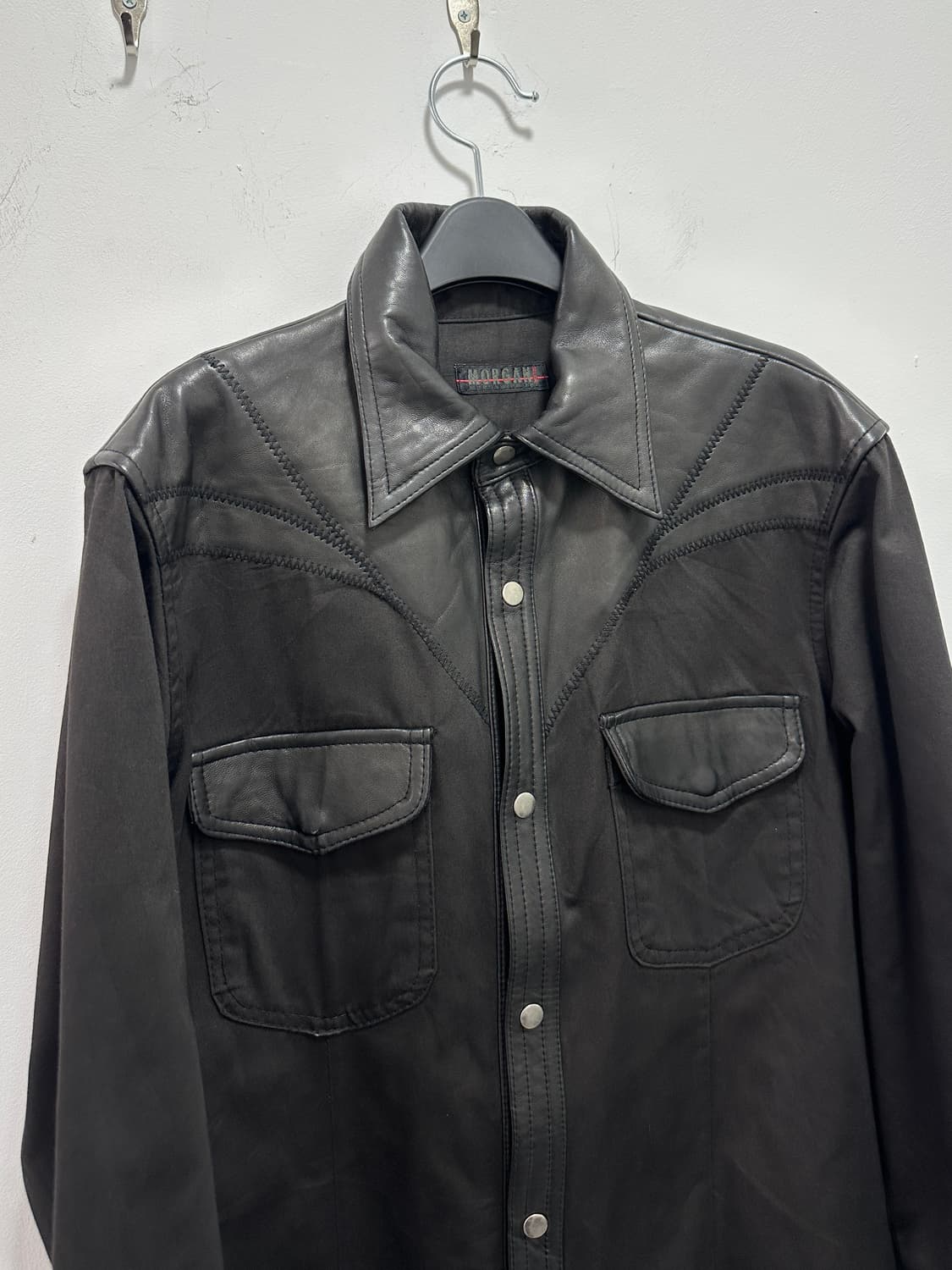 Morgan sheepskin leather shirts 상품이미지4