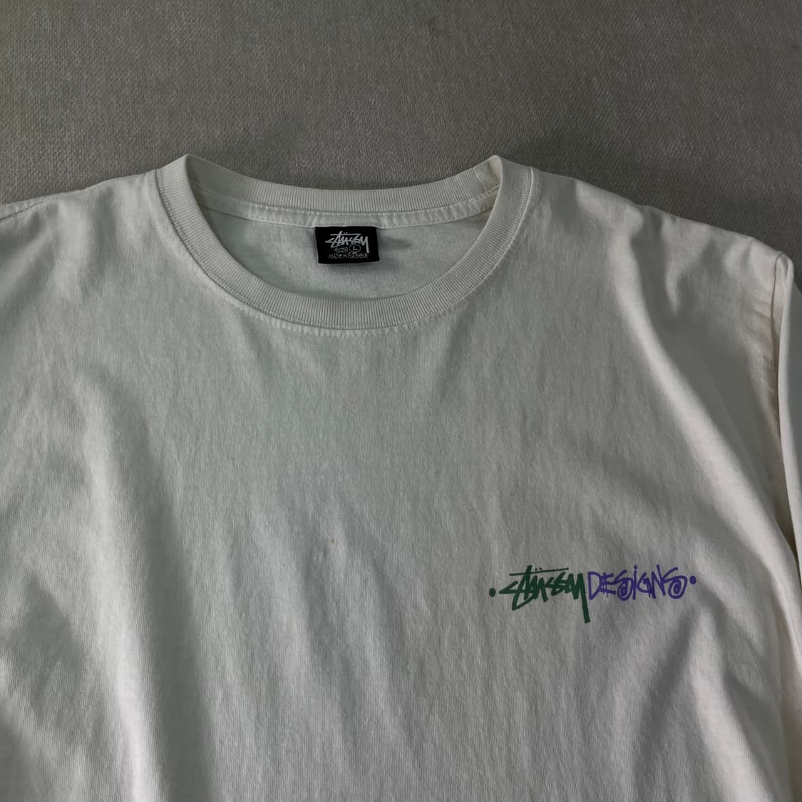 100 스투시 포지티브 바이브레이션 롱슬리브 상품이미지3