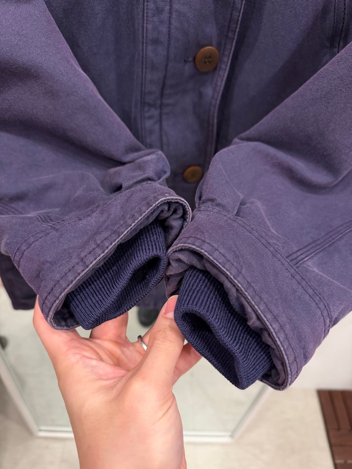 90-00s L.L.Bean 엘엘빈 코튼 캔버스 마운틴 헤비 후드 파카 상품이미지3