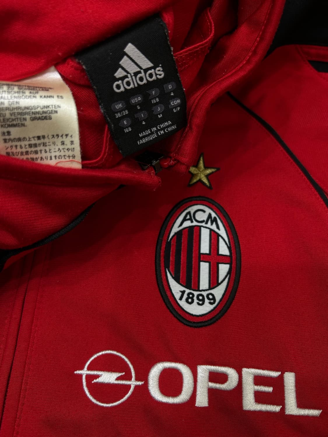 [실측XL]아디다스 05-06 AC밀란 져지/구멍 상품이미지6