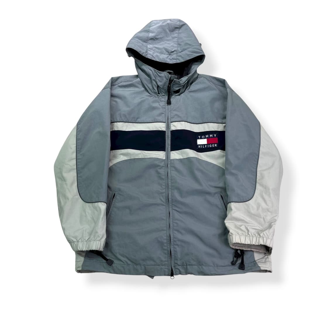 100 타미힐피거 투웨이 고프코어 바람막이 자켓  상품이미지1