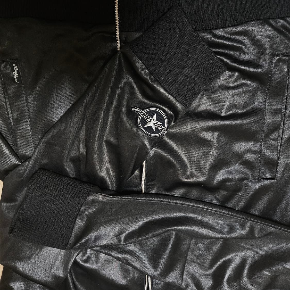 빈티지 블랙 펑크 집업 상품이미지3