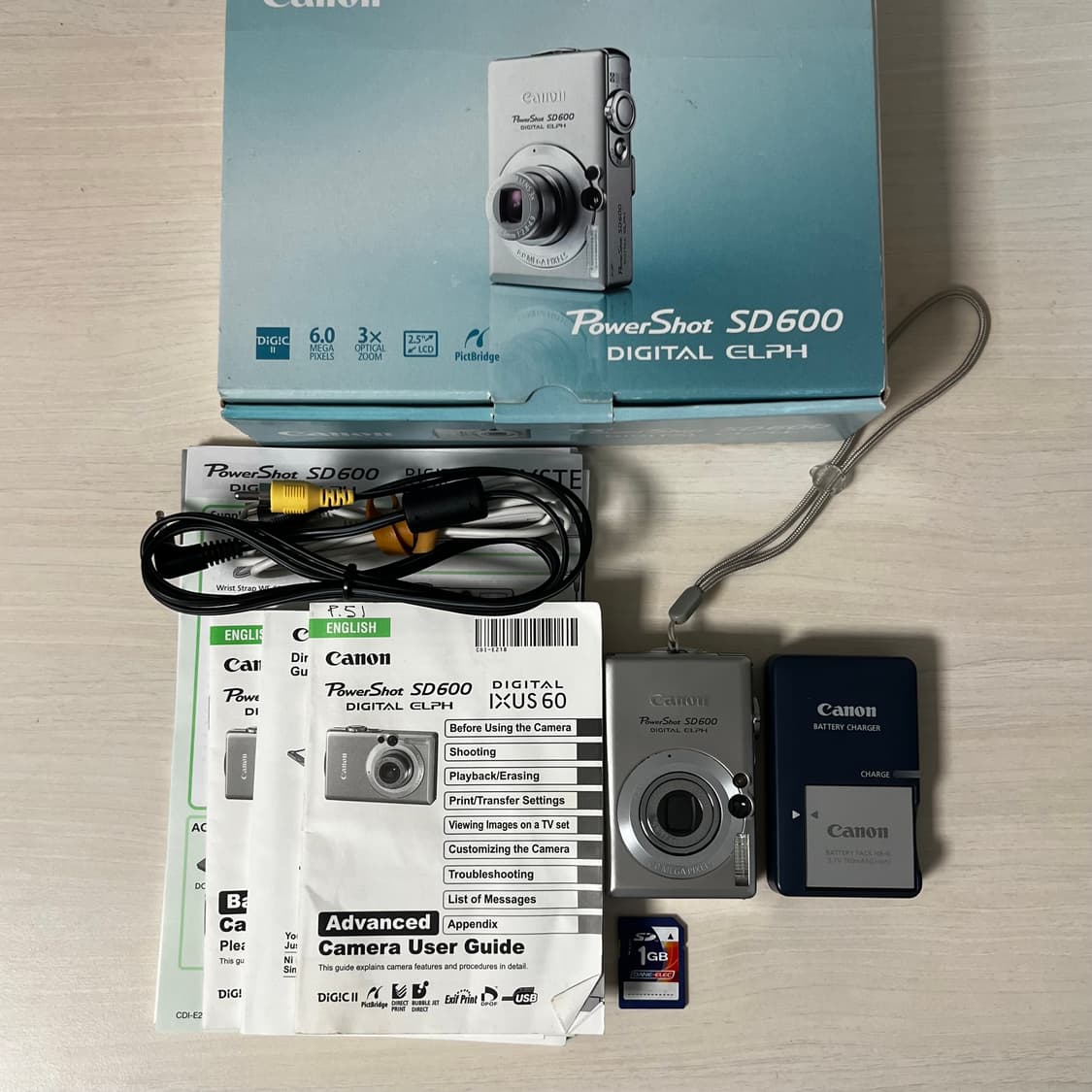 *한글/풀박스*canon 익시 70/익서스 60 빈티지디카 상품이미지6