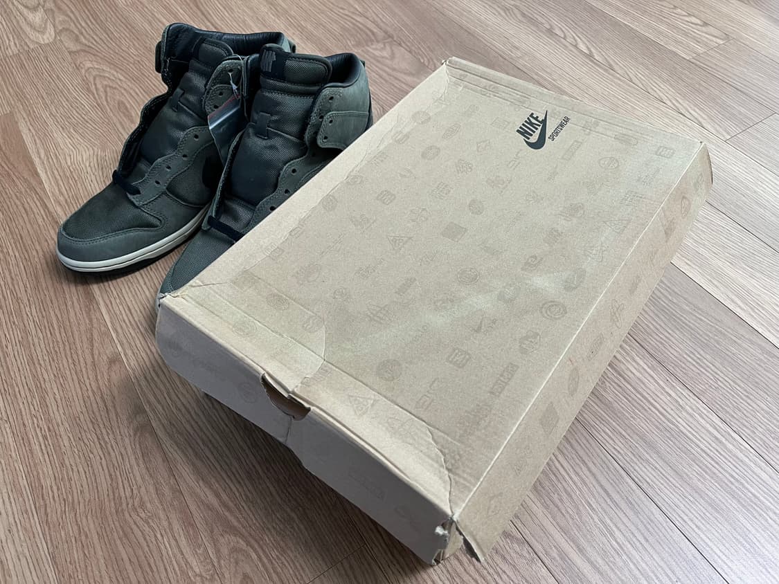 나이키 x 언디핏 덩크 하이 프리미엄 SP 발리스틱 265 상품이미지9