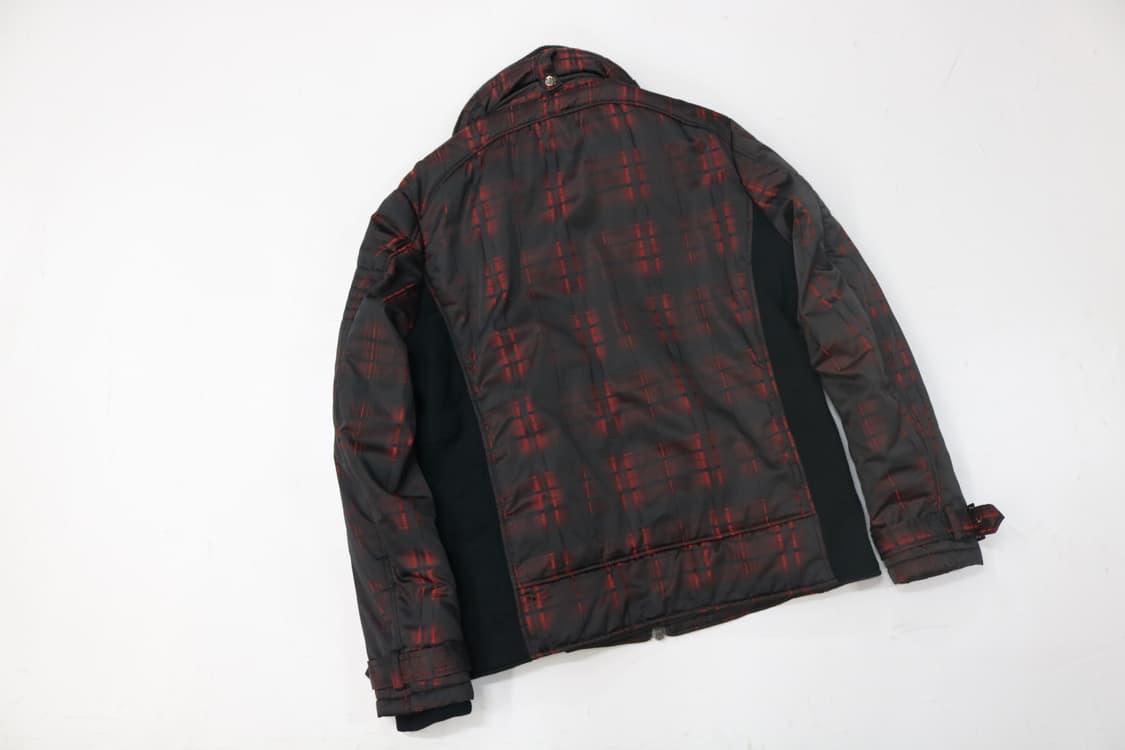 semantic design 세만틱 디자인 빈티지 레드 체크 패딩 자켓 상품이미지7